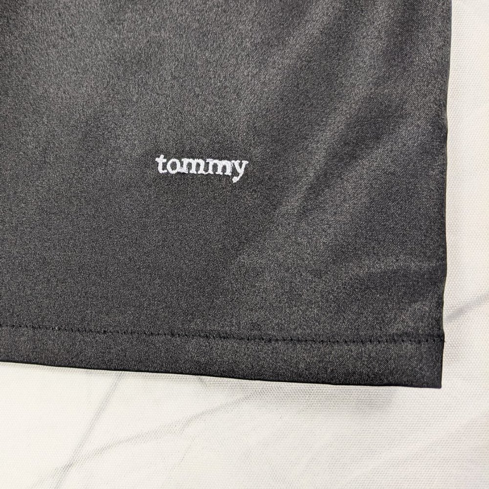 Tommy Hilfiger Black Satin Slip Skirt Size Large - Picture 3 of 6
